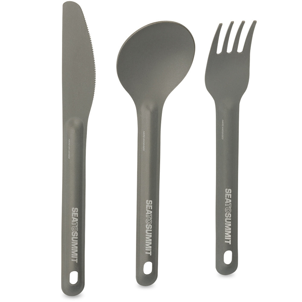 AlphaLight Cutlery Set 3pc (knife, Fork and Spoon)