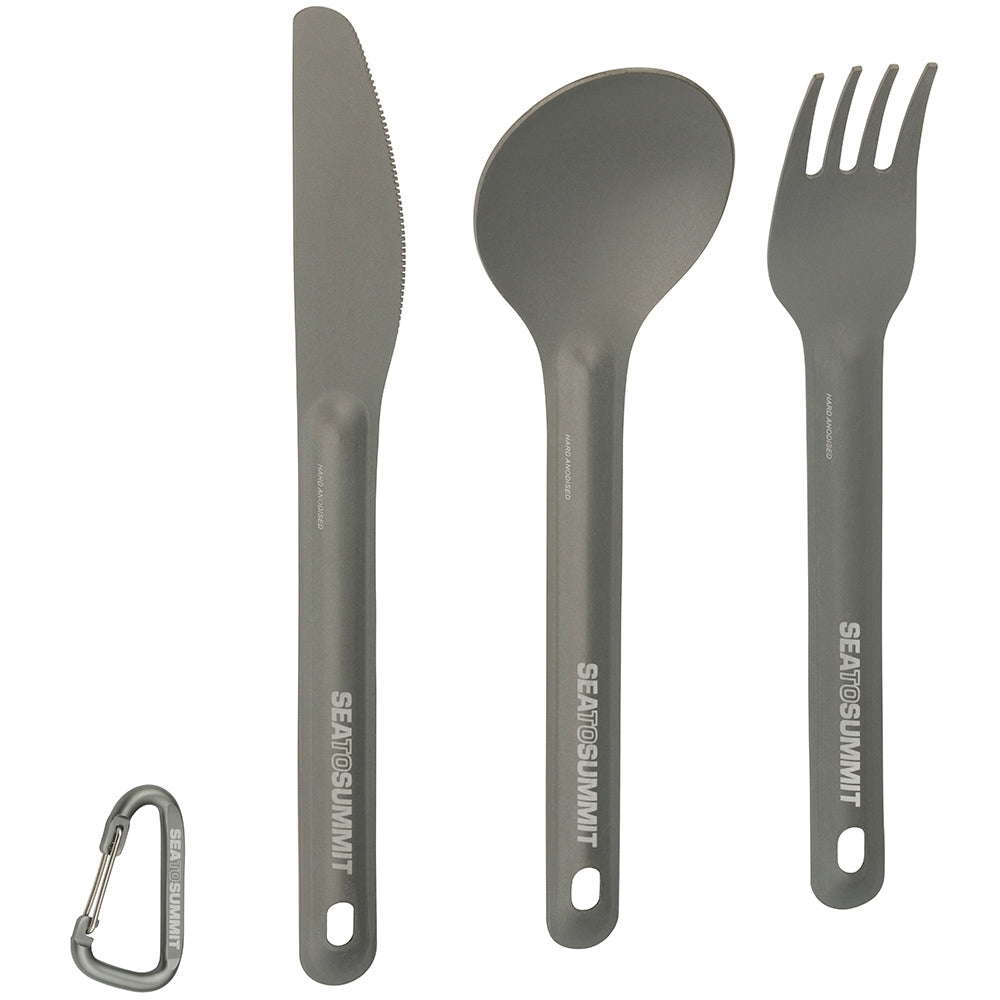 AlphaLight Cutlery Set 3pc (knife, Fork and Spoon)