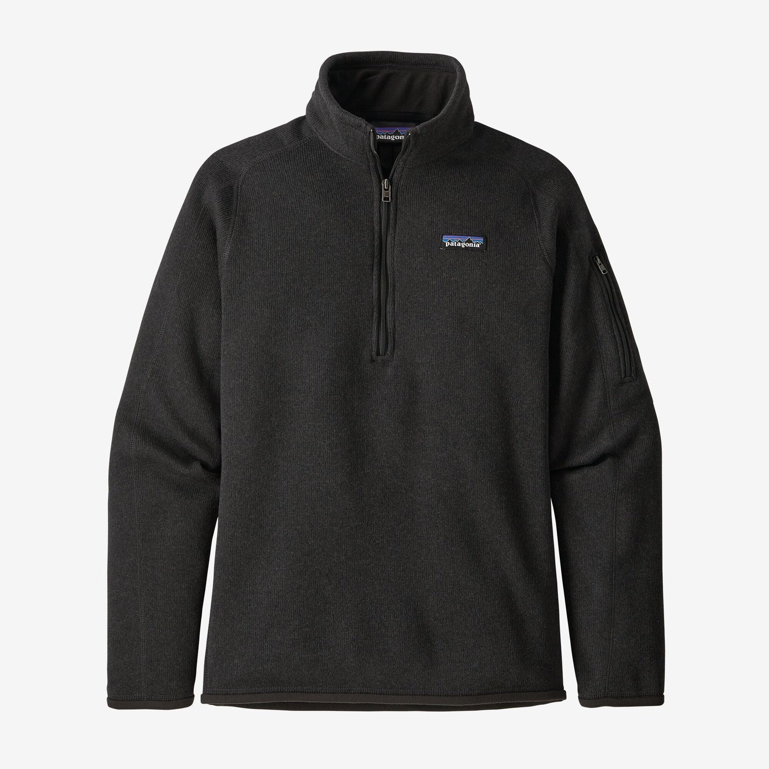 Patagonia Womens Better Sweater 1/4 Zip Black