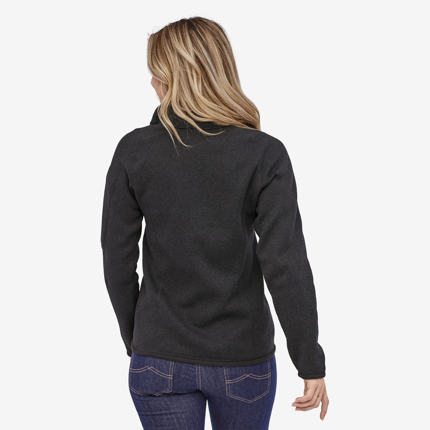 Patagonia Womens Better Sweater 1/4 Zip Black