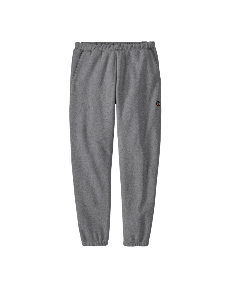 Patagonia Mens Fitz Roy Uprisal Sweatpants Gravel Heather