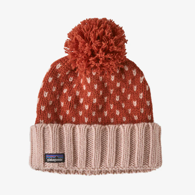 Patagonia Snowbelle Beanie Ridge Burl Red