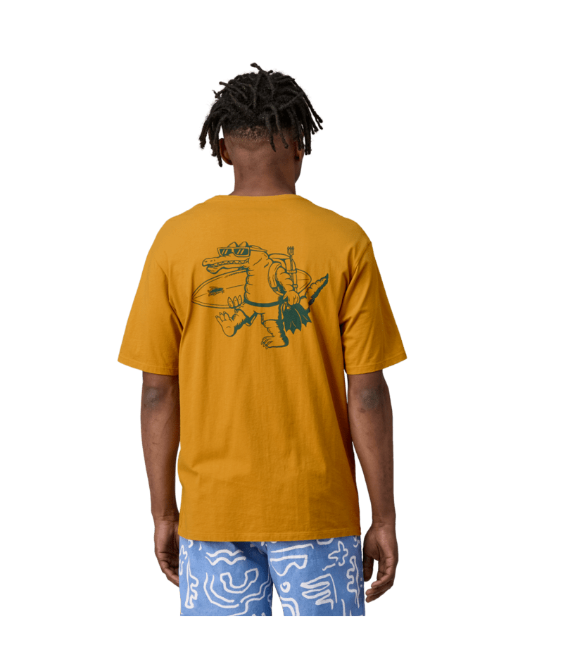 Mens Water People Organic Pocket T-Shirt