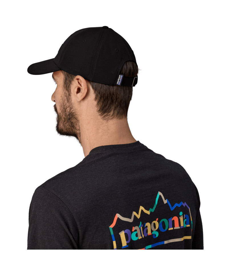 Patagonia P-6 Label Trad Cap Black