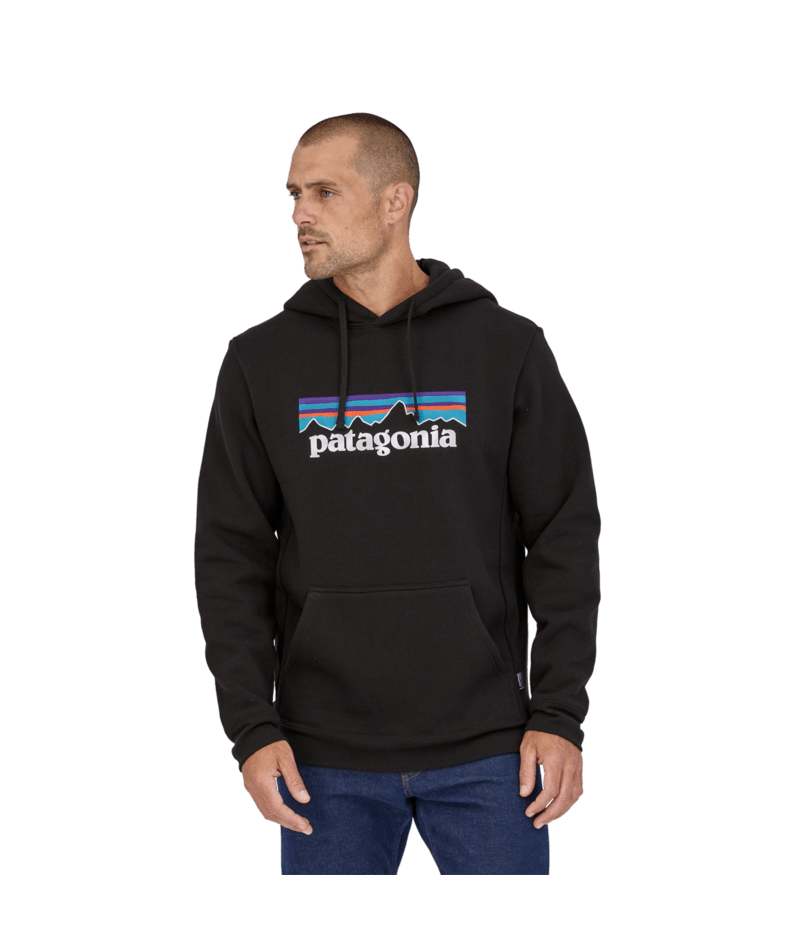 Patagonia Mens P-6 Logo Uprisal Hoody Black