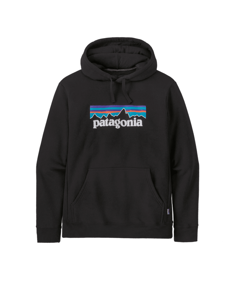 Patagonia Mens P-6 Logo Uprisal Hoody Black