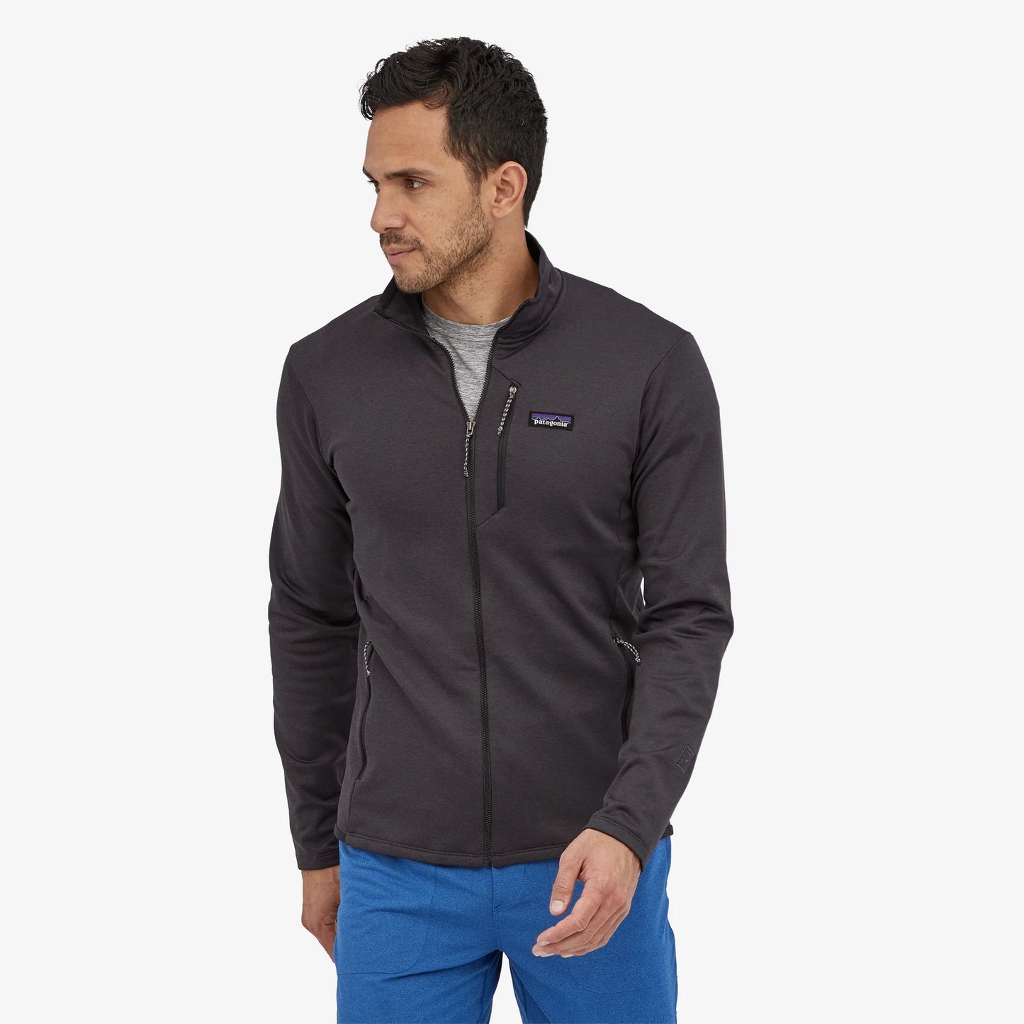 Mens R1 Daily Zip Neck