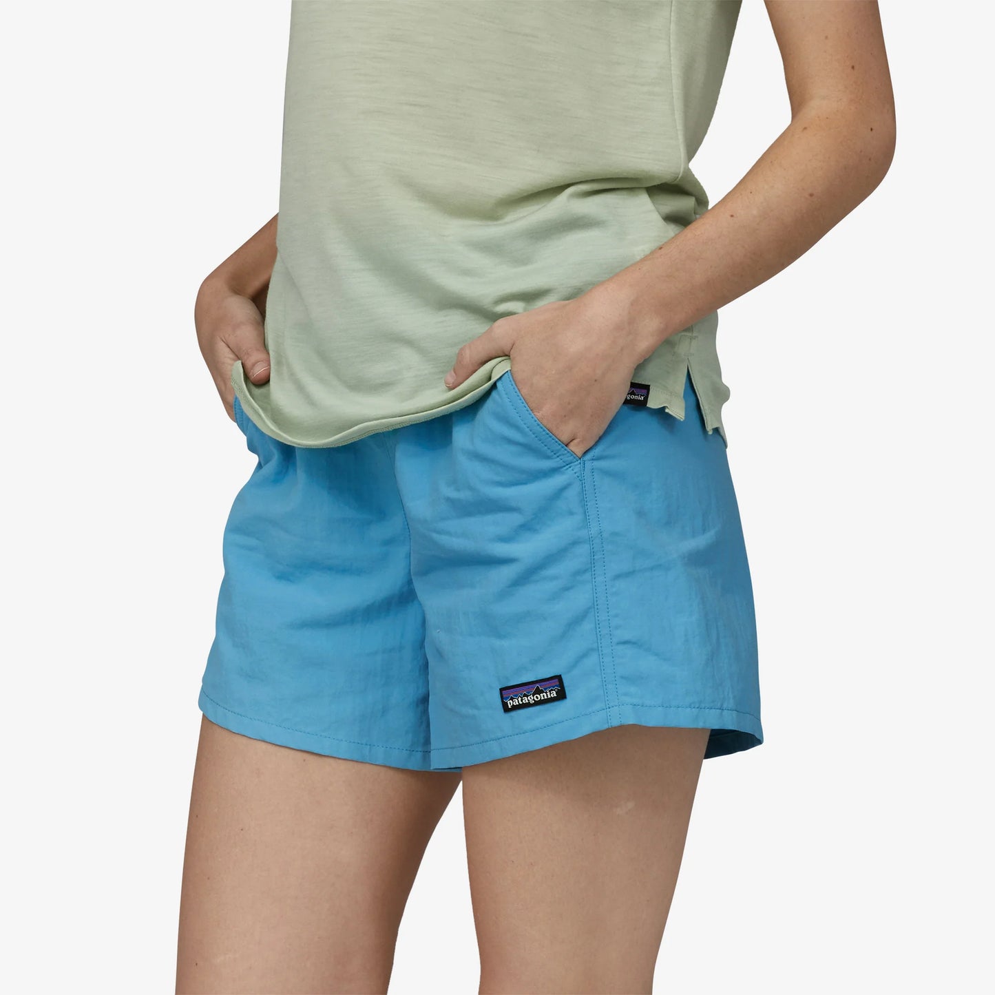 Patagonia Womens Baggies Shorts - 5in Lago Blue