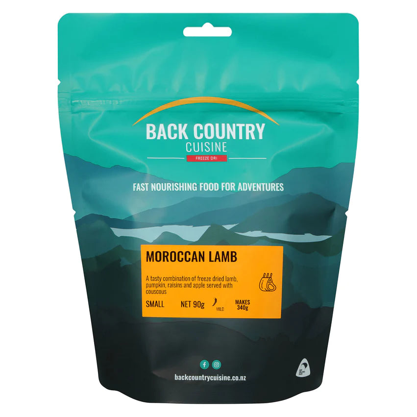 Back Country Freeze Dried Moroccan Lamb Small