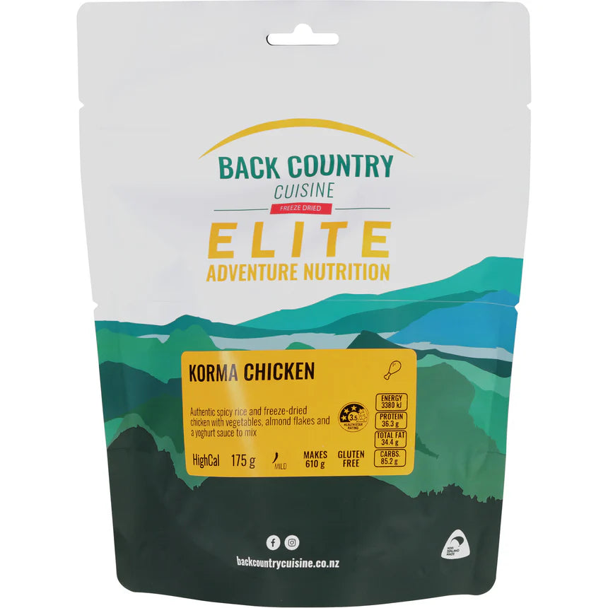 Back Country Elite Korma Chicken - Regular