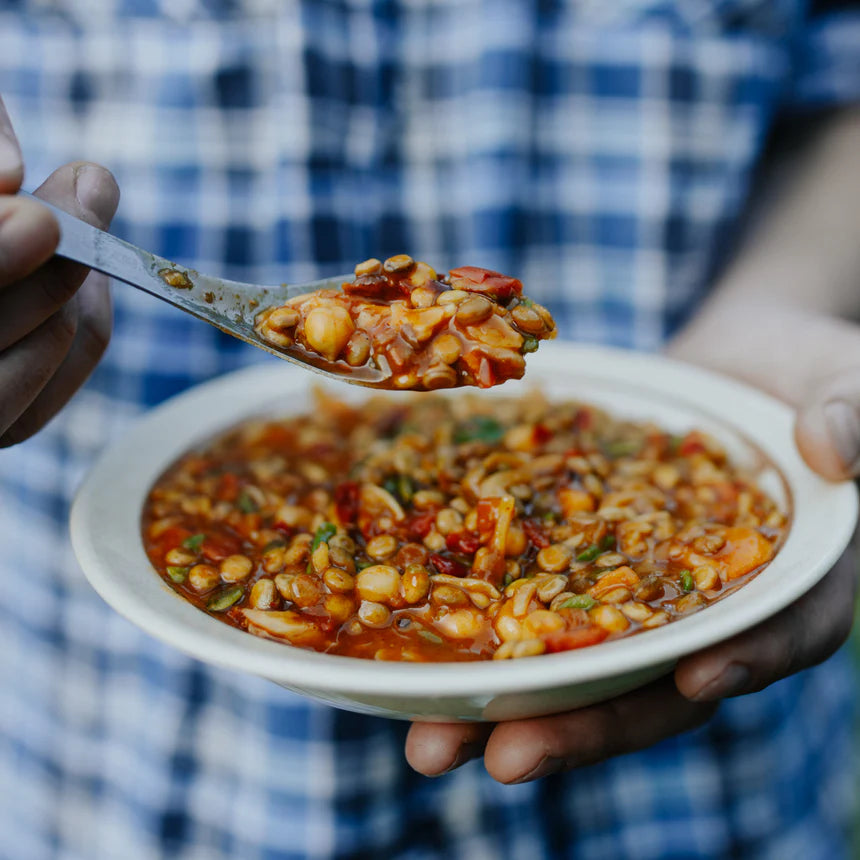 Outdoor Gourmet Vegan Lentil Dahl