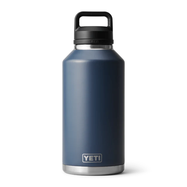 Yeti Rambler 64 oz Bottle Chug Navy