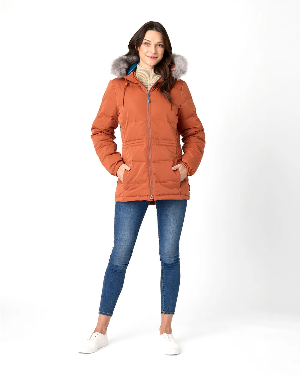 Rainbird Elara Womens Urban Puffer Cinnamon