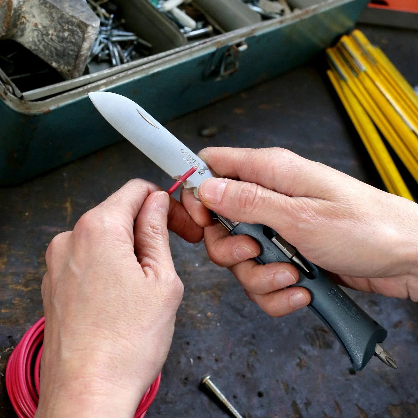 Opinel DIY No9 S/S Yellow 8cm