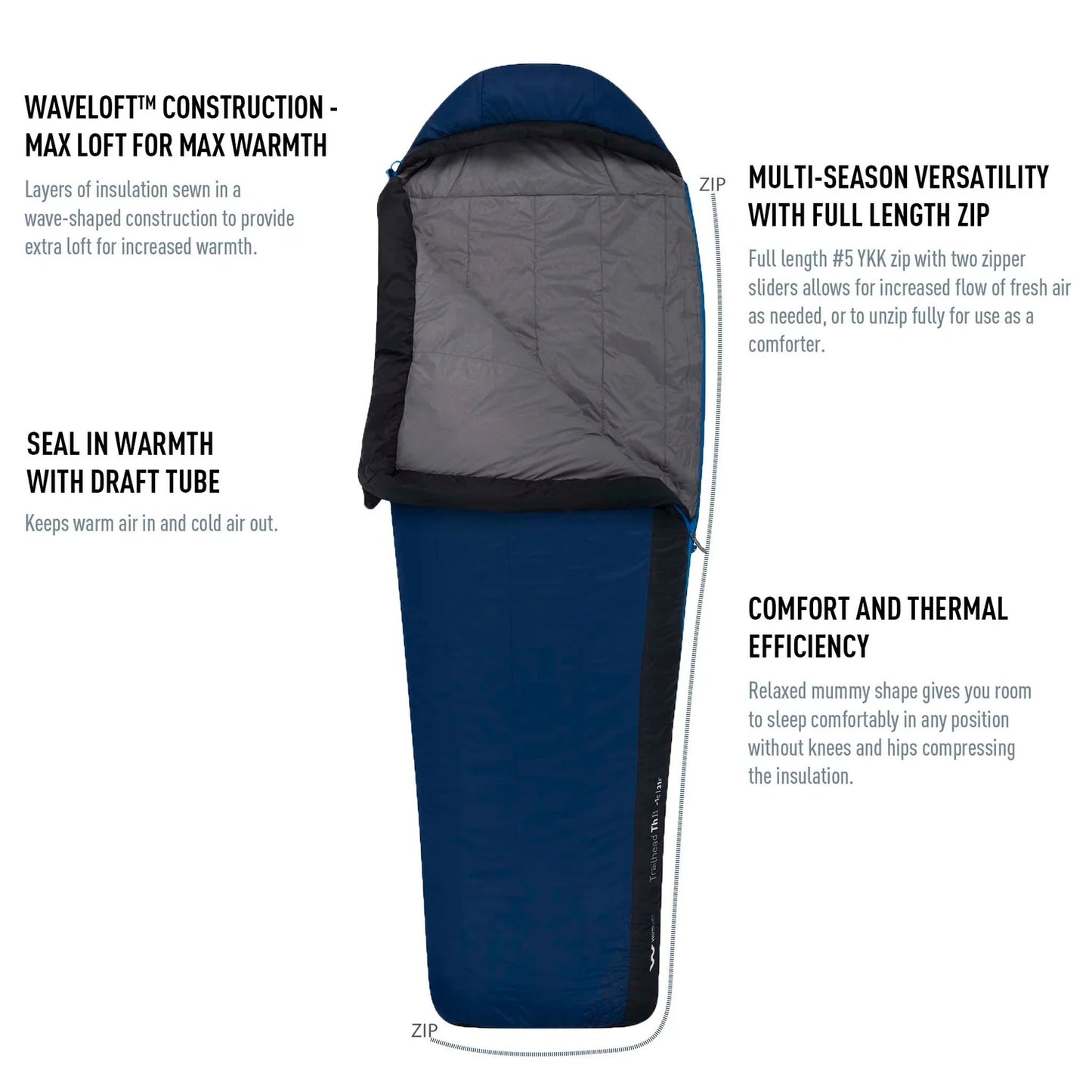 Sea To Summit Trailhead III Sleeping Bag Long