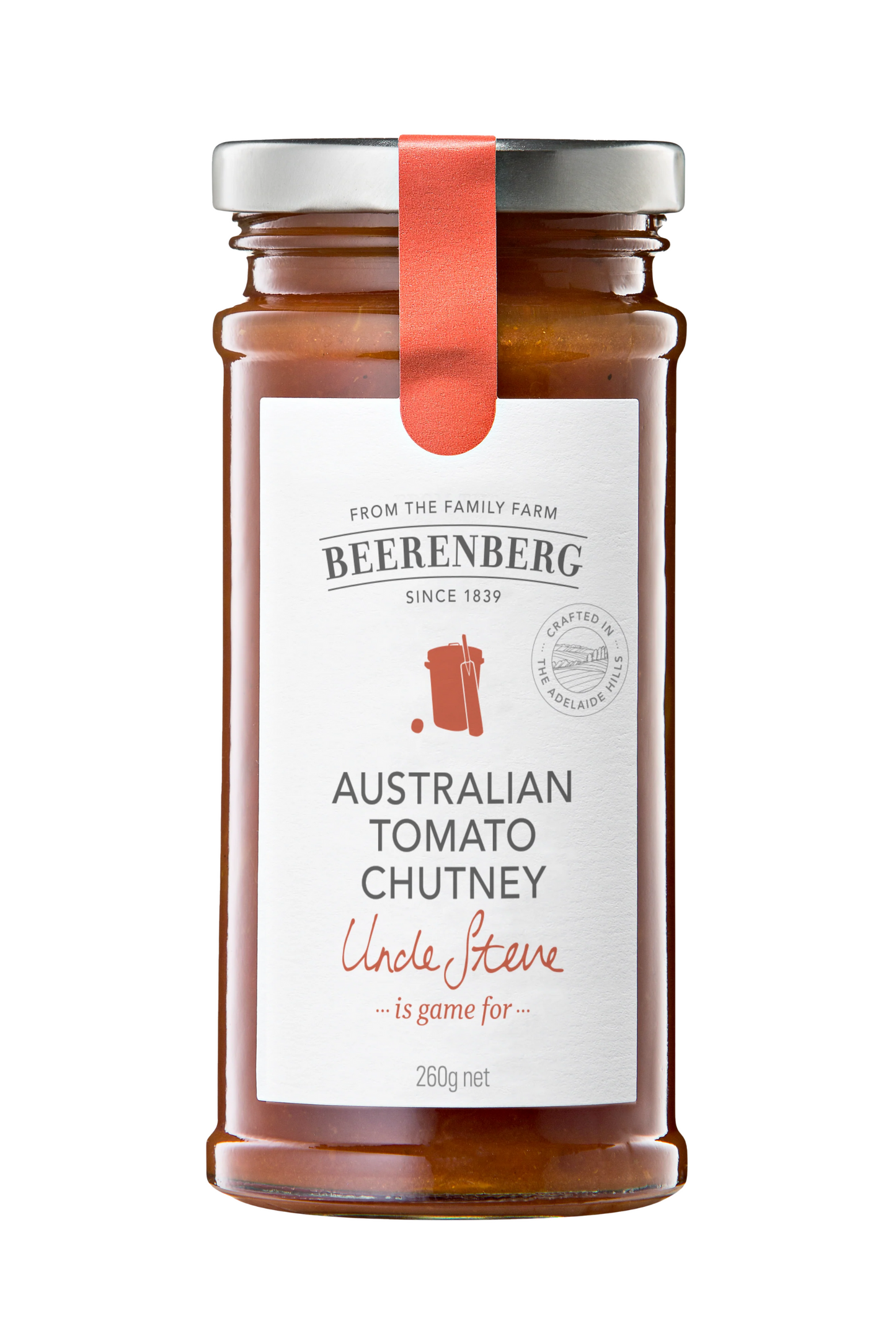 Beerenberg Hot Tomato Chutney 260g