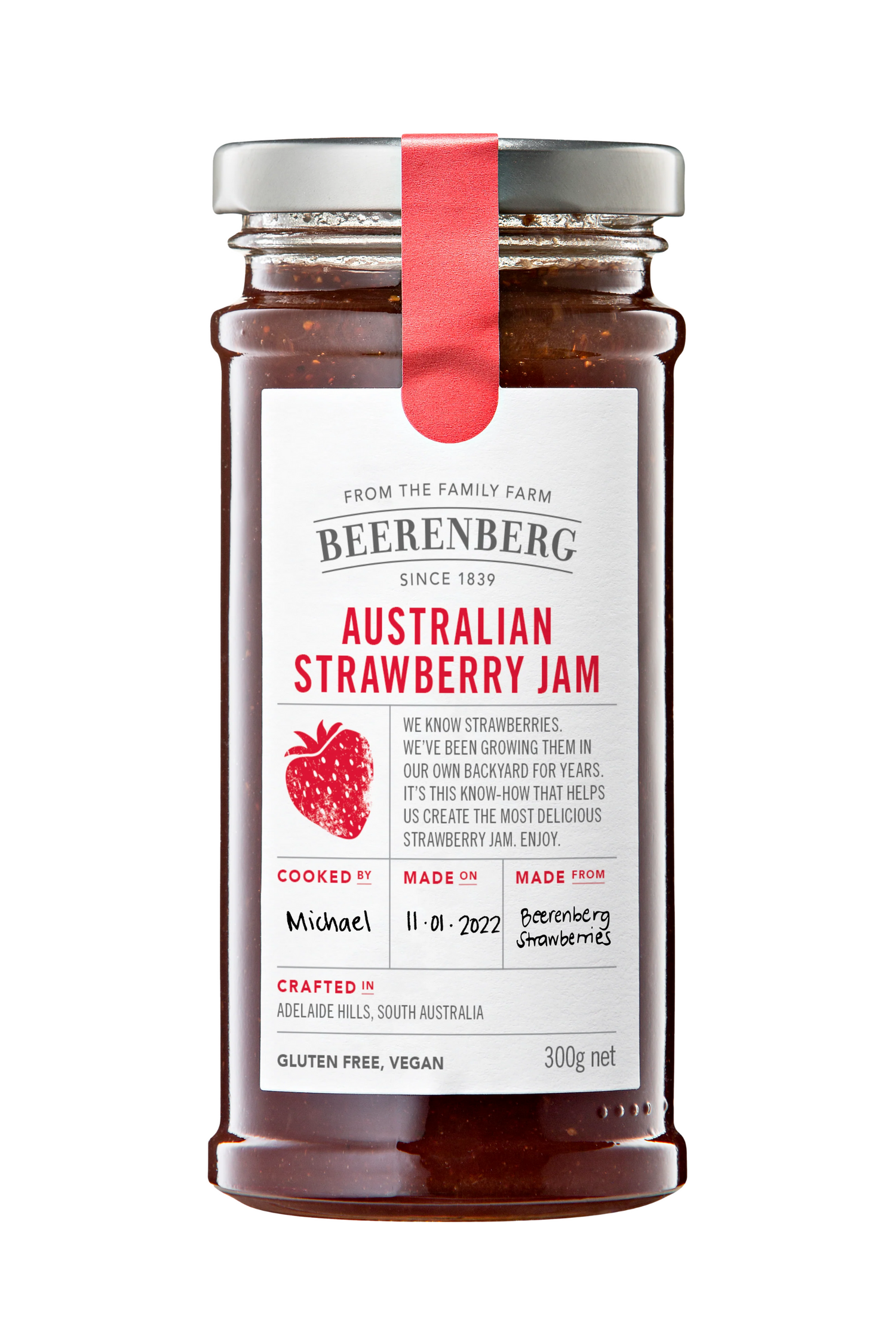 Beerenberg Strawberry Jam 300g