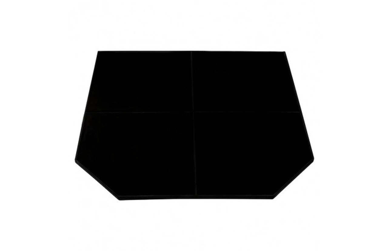 Maxiheat Hearth 1000 x 1000mm Gloss Black