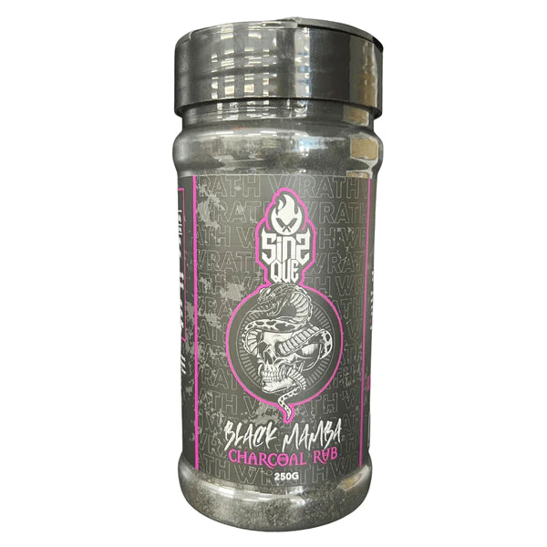 Sins Que Black Mamba Charcoal Rub 250g