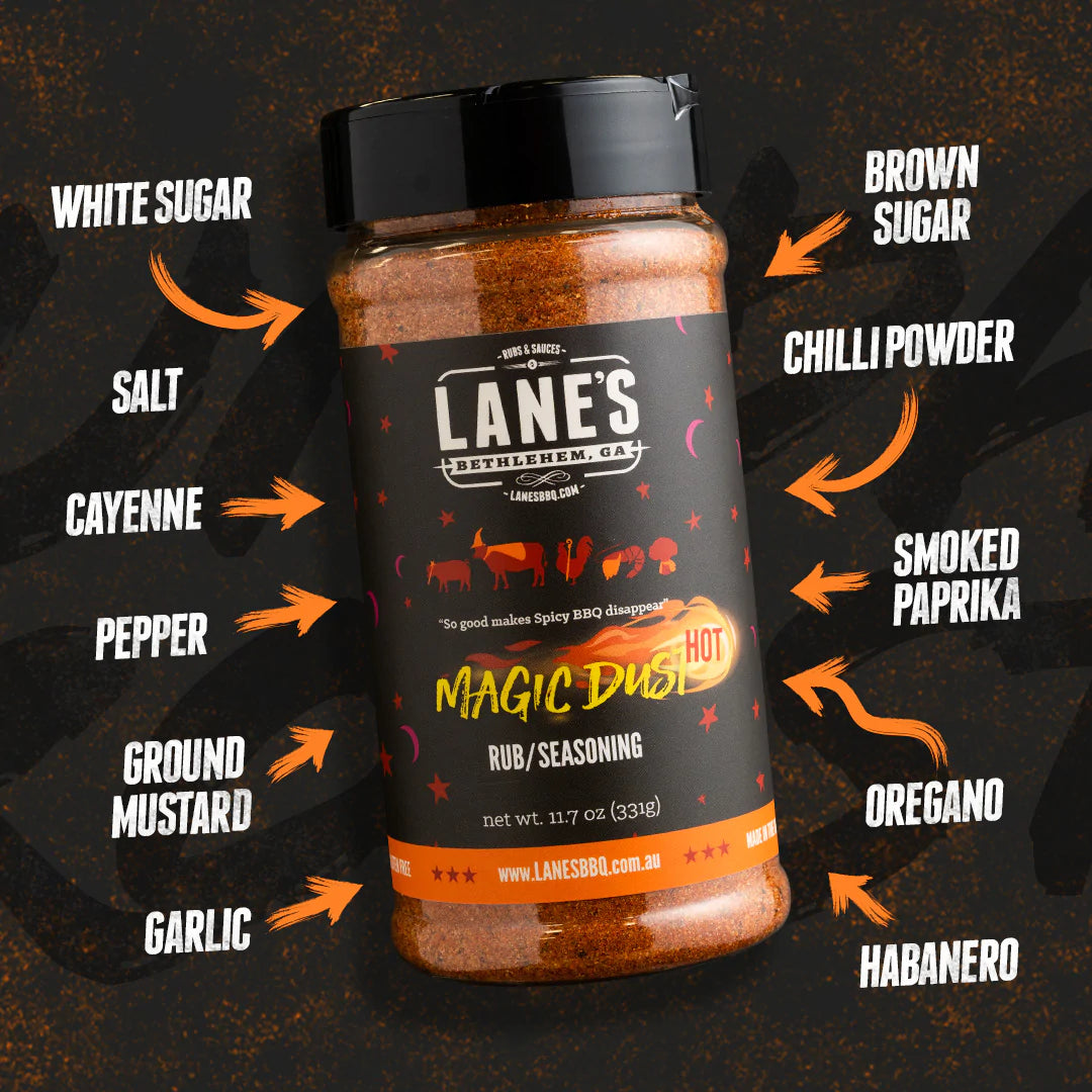 LANES BBQ MAGIC DUST HOT SMALL