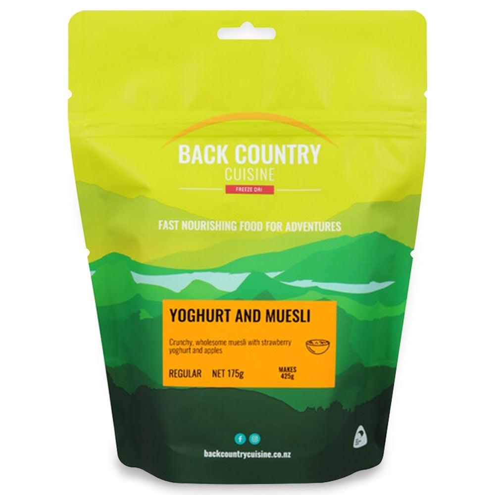 BACK COUNTRY YOGHURT & MUSELI REGULAR - Horizon Leisure